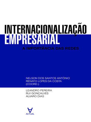cover image of Internacionalização Empresarial--A Importância das Redes